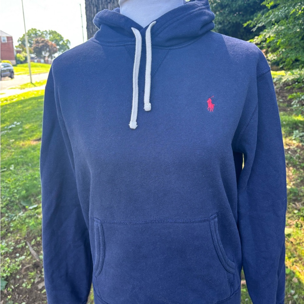 Ralph Lauren Blue Sweatshirt Classic Pullover Style